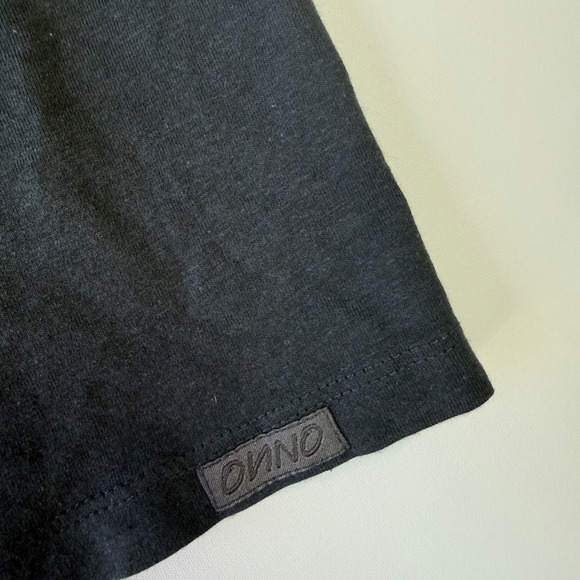 ONNO Bamboo T-Shirt Mens XS Charcoal Gray New Sustainable Short Sleeve Tee - Picture 7 of 10